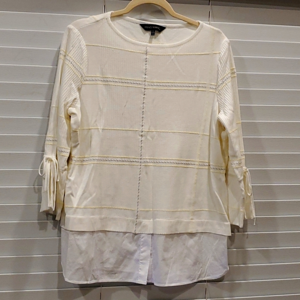Ming Wang Top Size L - image 1